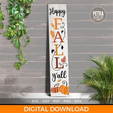 Happy Fall Saying - Etsy