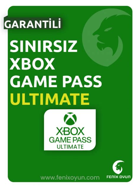 Sınırsız Xbox Game Pass Ultimate