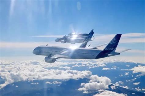 Watch this incredible Airbus formation flight - North Wales Live 
