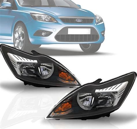 Par Farol Ford Focus Mascara Negra