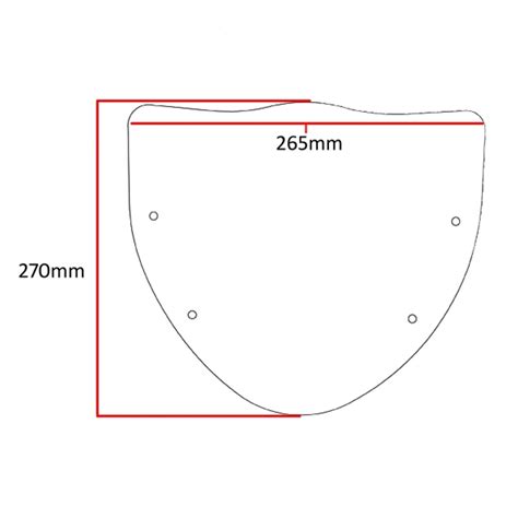 Powerbronze Low Naked Low Dark Tint Screen Yamaha Mt09 2013 2016