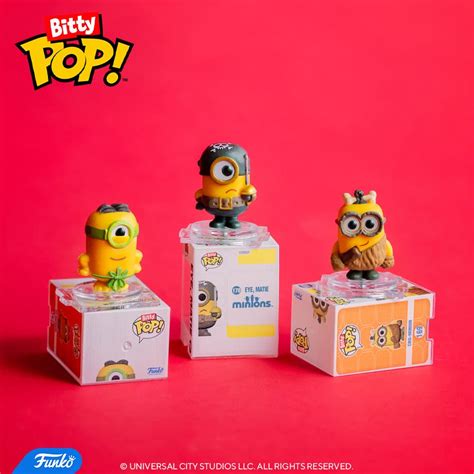 Buy Bitty Pop Minions Pack Series At Funko