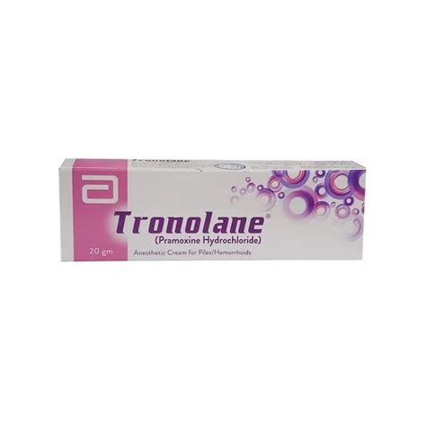 Tronolane 20G Cream