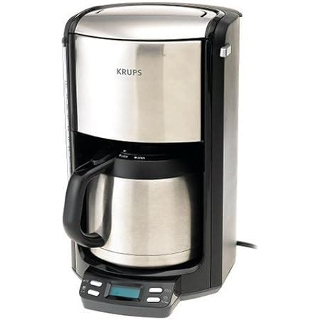 Amazon Krups Fmf Programmable Coffee Maker With Double Wall