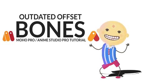 Character Rigging Tutorial Moho Pro Anime Studio Pro Offset Bones