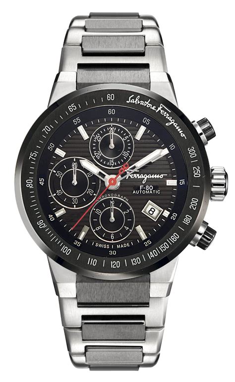 Amazon Salvatore Ferragamo Men S F Lca S F Chronograph