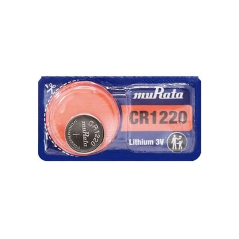 Murata CR1220 Lithium Coin Cell Battery 3V Gskeyae