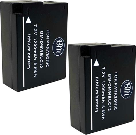 Amazon Bm Premium Pack Of High Capacity Dmw Blc Batteries For