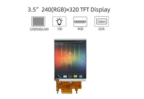 T Dtr Ortustech Inch Tft Lcd Display X Parallel Rgb