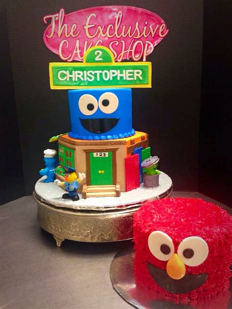 Sesame Street theme cake | Themed cakes, Character cakes, Cake