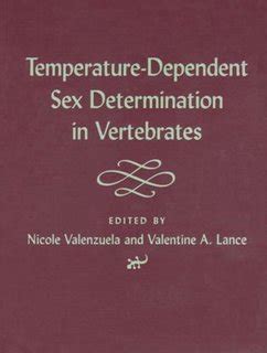 Temperature Dependent Sex Determination In Vertebrates Fachbuch