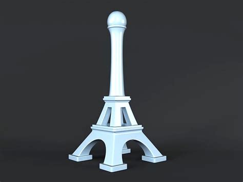 Eiffel Sex Toy Tower D Model