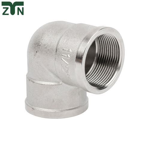 90 Degree Equal Female Elbow Compression Brass Fittings For Pex Al Pex