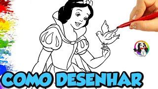 Branca De Neve Desenhos F Ceis Para Desenhar Passo A Pa Doovi