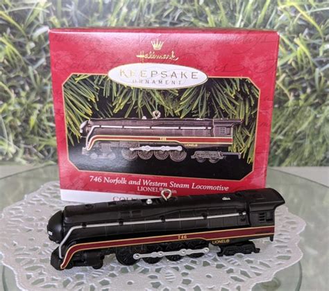 746 Norfolk And Western Steam Locomotive Lionel Train Hallmark Etsy