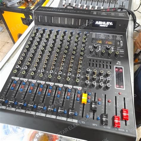 Jual Mixer Ashley Hero 8 Original Gen 2 199 DSP Multi Effect 8 Ch Hero8