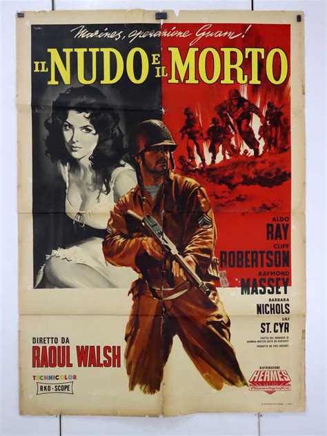 Il Nudo E Il Morto Movie Poster The Naked And The Dead Movie Poster