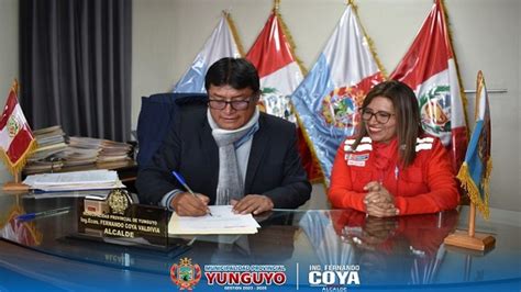 Municipio De Yunguyo Y El Programa Nacional Contigo MIDIS Articulan