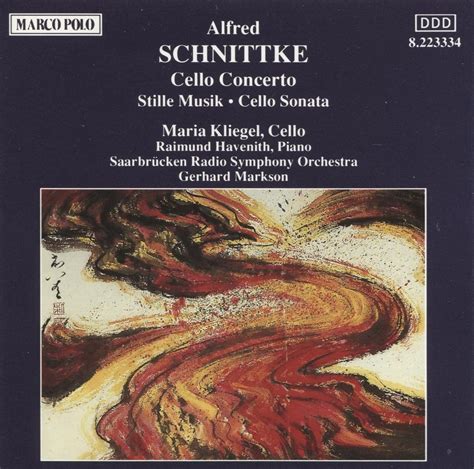 Schnittke Cello Concerto No Cello Sonata Stille Musik Amazon Co