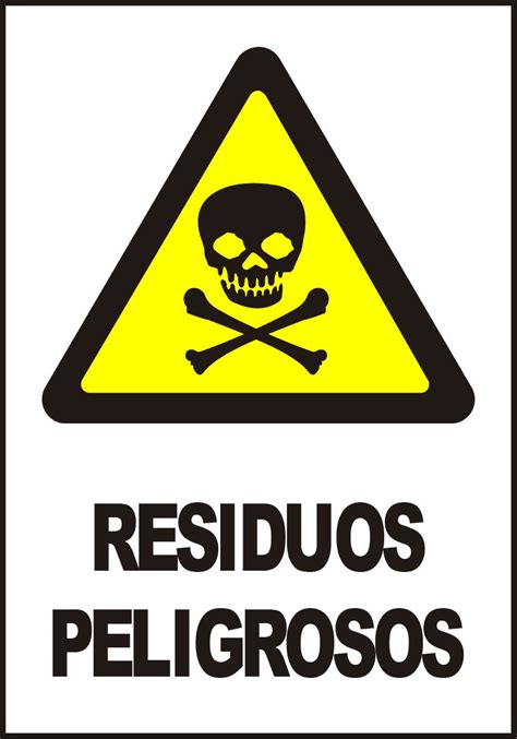 Cartel Residuos Peligrosos