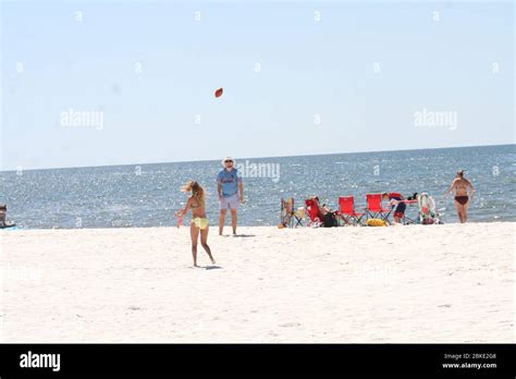 Gulf Shores State Park Beach Stock Photo - Alamy