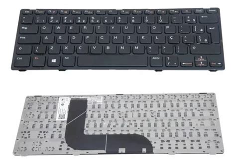 Teclado Dell Inspiron Ultrabook 13z 14z 5423 Pn 01ty6n Cor Preto