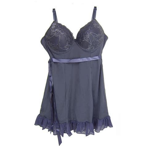 Women Baby Dolls Sexy Lingerie White Grey Color Have S M L XL Size Inventory Clearance Lack Off
