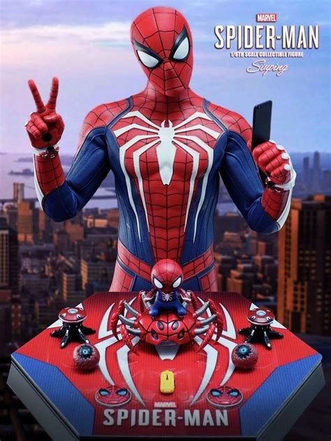 Hot Toys HotToys Spiderman Spider Man PS Advanced Suit VGM Hobbies Toys Toys Games On