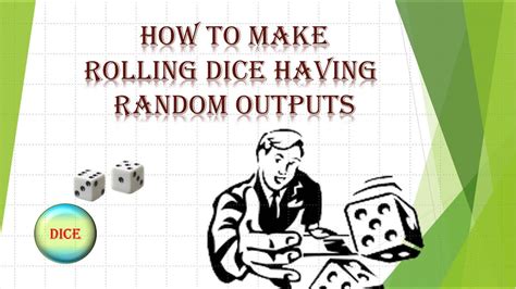 How To Make A Rolling Dice Having Random Outcomes In PowerPoint Easy