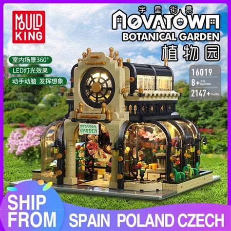 MOULD KING 16019 Botanical Garden With LED Lights - MOULD KING™ Block ...