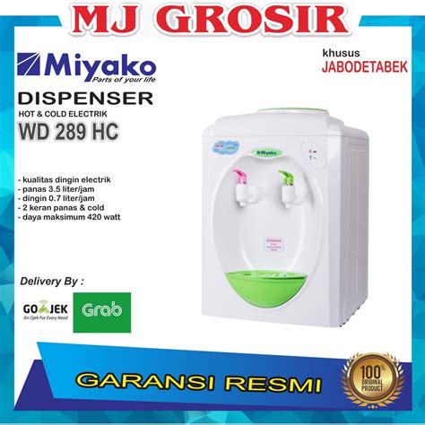 Jual PROMO WATER DISPENSER MIYAKO WD 289 HC WD289HC HOT COOL Shopee Indonesia