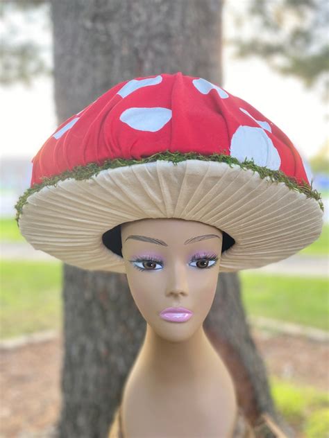 How To Build A Mushroom Hat Digital Download Aminita Etsy