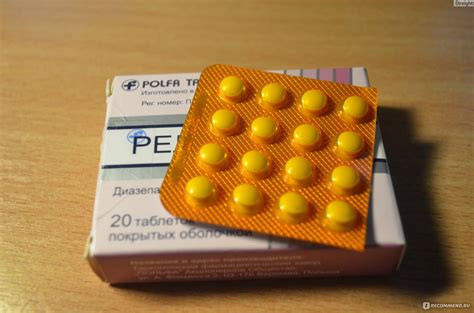 Лекарственный препарат Polfa Tarchomin S,A. Таблетки Релиум (Диазепам ...