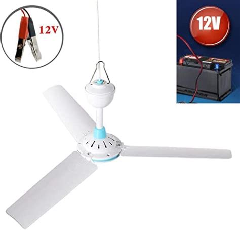 Great reduction of Portable Ceiling Fan 12V DC EXDOLL Mini Hanging Fan ...