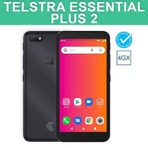 Mobile Phones And Internet Telstra Essential Plus 2 Black 4g 4gx 16gb