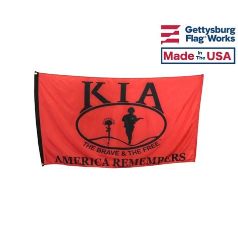 Killed In Action KIA Flag