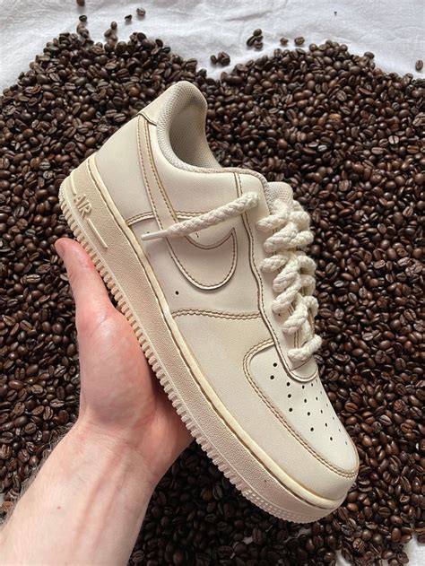 Air Force 1 Coffee Costumized By Jules Sneaker Kaffee Am Morgen