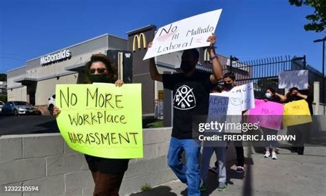 Mcdonalds Protest Photos And Premium High Res Pictures Getty Images