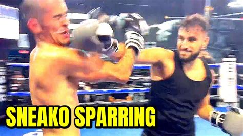 Sneako Isn't Looking Too Great? NEW SPARRING FOOTAGE BREAKDOWN - YouTube