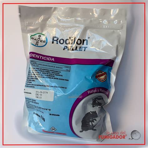 Veneno Para Ratas Rodilon Pellets X Kg Bayer Rodenticida