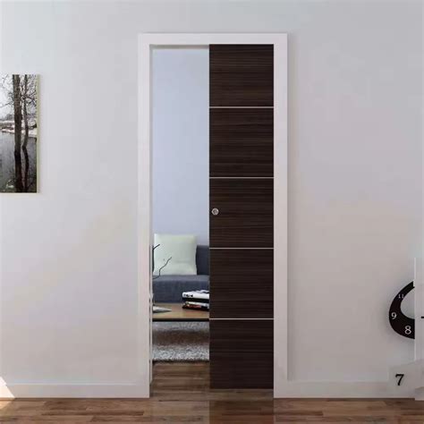 Bedroom Cavity Privacy Wooden Pocket Sliding Doors Lock Pocket Door ...