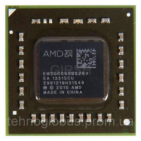 Процессор AMD EM2000GBB22GV E2 Series E2 2000 BGA413 FT1 1 75 ГГц