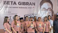 Relawan Beta Gibran Deklarasi Dukung Gibran Maju Cawapres