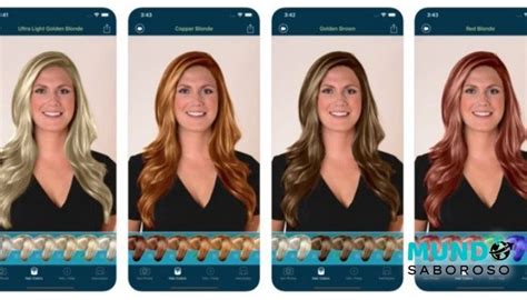 Confira Dicas De App Simular A Cor Do Cabelo Mundo Saboroso