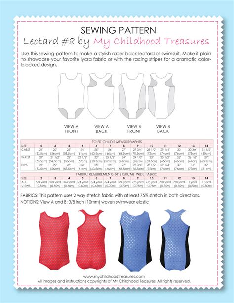 Swimsuit Patterns Leotard Pattern Swimwear Sewing Pattern Etsy Uk