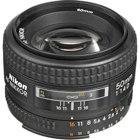 Объектив Nikon 50 1.4D объективы AF NIKKOR 50 мм f/1.4D объектив для ...