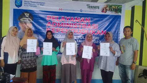 Wujudkan Program Prioritas Pemkot Disdukcapil Ternate Lakukan