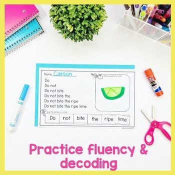 Fluency Pyramid Decodable Sentences For Science Of Reading Set 2 CVCe