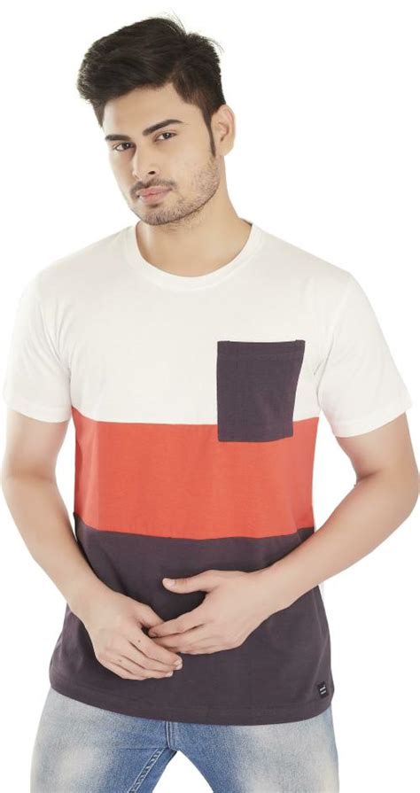 Buy Outlaws Men Multicolor Pure Cotton Printed Round Neck Tshirt Xl