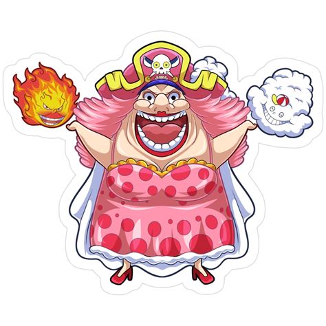 Charlotte Linlin Of The Big Mom Pirates (One Piece) Sticker in 2025